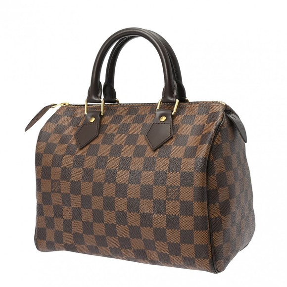 Louis Vuitton Speedy Handbag Brown 25 Damier - Picture 1 of 12